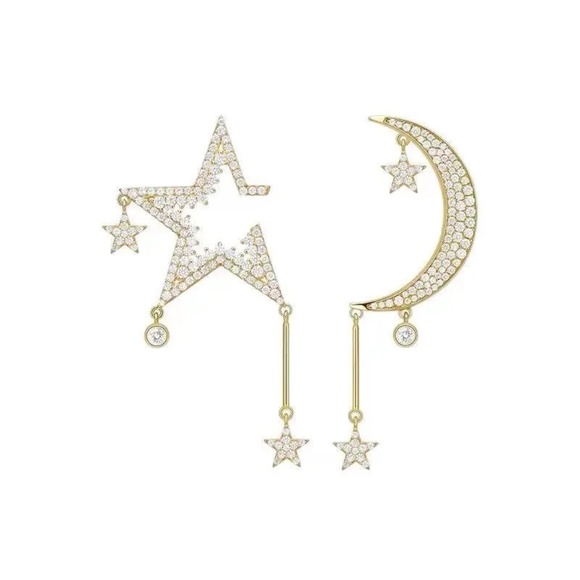 Star and Moon Earring - Picture 4 of 10